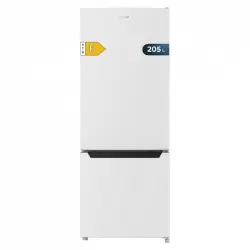 Cecotec Bolero CoolMarket Combi 205 DF White E Frigorífico Combi E Blanco