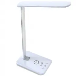 Cool Fold Lámpara LED con Base Carga Inalámbrica Qi Blanco