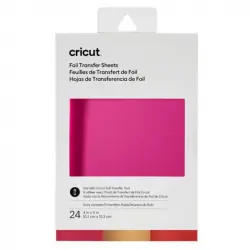 Cricut Placas de Transferencia Térmica Rubí 24 Unidades
