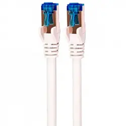DCU Tecnologic Cable de red S/STP RJ45 CAT.6A 5m Blanco/Azul