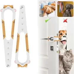 IntiMeg 2 topes para puerta de gato, 31,5 cm - Una pieza