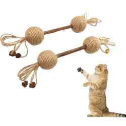 IntiMeg s de sisal, palos de tártaro y pelotas de sisal - Una pieza