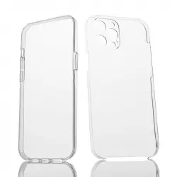 Max Power Digital Funda Doble Cara 360 Grados Silicona Transparente Para Apple Iphone 12 Pro Max