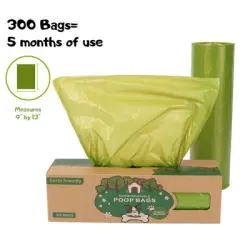 Pawffee 300 bolsas para excrementos de perro,, antifugas, exterior - 1 pieza