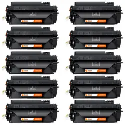 Pccom Essential HP CE505A/CF280A Tóner Compatible Negro Pack 10