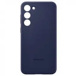 Samsung Silicone Case Funda de Silicona Azul para Galaxy S23 Plus