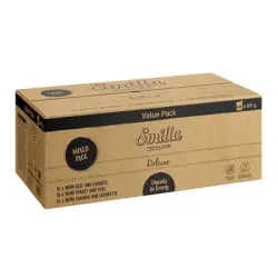 Smilla Deluxe Bolsitas Bocaditos en salsa con verduras - 48 x 85 g - Pack Ahorro