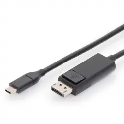 Digitus Cable USB-C a DIsplayPort Macho/Macho 2m Negro