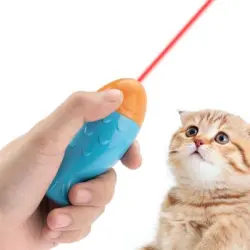 FurryFusion  interactivo para gatos: pez láser electrónico - Artículo 1