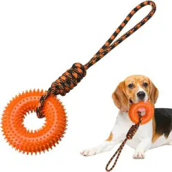 FurryFusion  para perros que chirría - Naranja