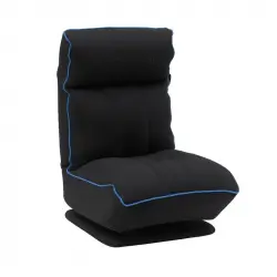 Mars Gaming MGC-THRONE Sofá Gaming Base Rotatoria 360º Respaldo y Reposacabezas Ajustables Azul
