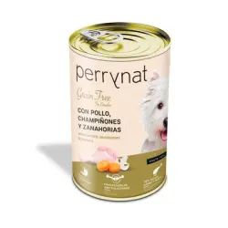 Perrynat Grain Free Pollo con champiñones y Zanahoria - 12 x 400 g