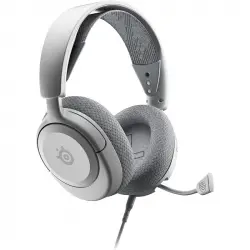 Steelseries Arctis Nova 1P Auriculares Gaming Blancos