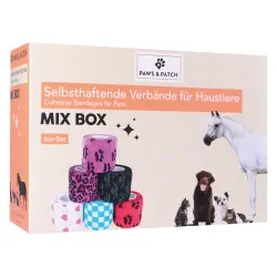 Tiritas adhesivas PAWS & PATCH - Caja Mix, 6 rollos