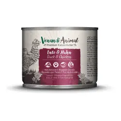 Venandi Animal Adult Cat 6 x 200 g - Pato y pollo