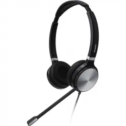 Yealink UH36 Dual Teams Auriculares Negro/Plata