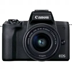 Canon M50 Mark II 24.1MP WiFi Negra + Objetivo 15-45mm F3.5-6.3 IS STM