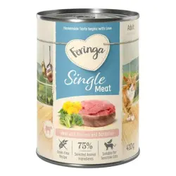 Feringa Single Meat Menu 6 x 410 g - Ternera con brócoli y diente de león