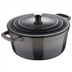 Masterpro Unique MP Cacerola con Tapa 27cm 5.67L Gris/Blanca