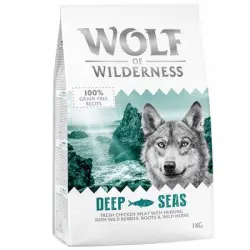 Wolf of Wilderness Deep Seas con arenque - 1 kg
