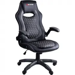 Bergner Racing Silla Gaming Giratoria Negra