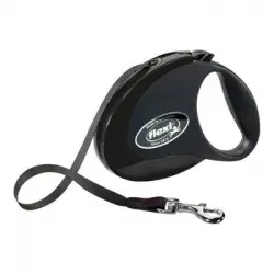 Correa Para Perro Flexi Style 3 M Negro Talla S