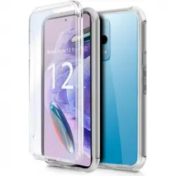 Funda COOL Silicona 3D para Xiaomi Redmi Note 12 Pro Plus 5G (Transparente Frontal + Trasera)