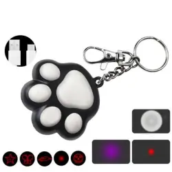 FurryFusion  para gatos - Puntero láser para gatos - Negro