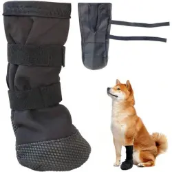 HausPets Botas curativas antideslizantes y antilamido para perros - Artículo 1