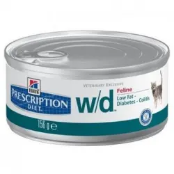 Hill's Prescription Diet Feline W/d (lata En Trocitos) - Lata De 156 G.