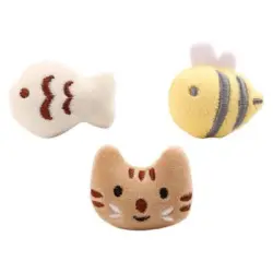 MCBOSON  interactivo de peluche para gatos - Tres
