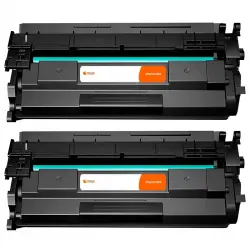 Pccom Essential Tóner Compatible HP CF259X/59X Negro Pack 2