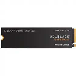 WD Black SN850X 4TB Disco SSD 7300MB/S NVMe PCIe 4.0 M.2 Gen4 16GT/s