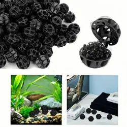 ZooVenture Paquete de 100 bolas de biofiltro para acuarios - 100 piezas