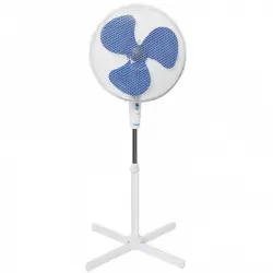 Bestron Ventilador de Pie 45W Blanco