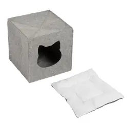 Cueva de fieltro para estantería - 33 x 33 x 33 cm (L x An x Al)