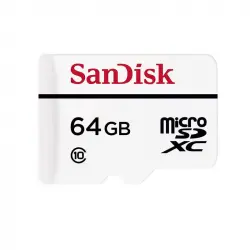 SanDisk High Endurance MicroSDXC 64GB Clase 10 + Adaptador SD