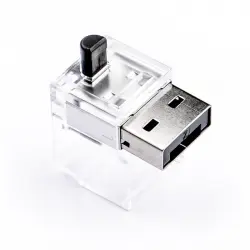 Smart Keeper Pack 12 Fijaciones de Cable Ethernet en Puerto Negro