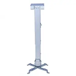 TooQ Soporte Proyector Universal Inclinable Techo Plata