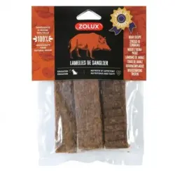 Zolux Snack Natural para Perro en Laminas con Jabalí, 100 gr