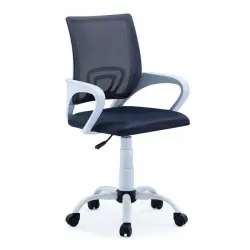 Adec Silla De Estudio Line Tejido Red Transpirable 3d Altura Regulable Gris Oscuro 90-102x60x60 Cm