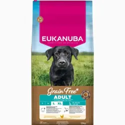 Eukanuba Grain Free Adult Large con pollo - 12 kg