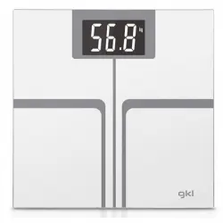 GKL Beauty Fitmax Báscula de Baño Blanca