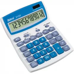 Ibico 212X Calculadora Blanco/Azul