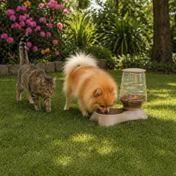Leeby Tolva Dispensador de Comida para perros y gatos - 11 l