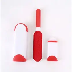 Pawffee Cepillo reutilizable rojo para perros y gatos, sin recambios - 1 pieza