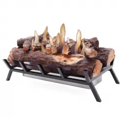 Purline LARA 60 Quemador de Biocombustible 2.3L con Rejilla y Leña 2500W