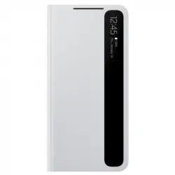 Samsung Clear View Funda Gris para Galaxy S21