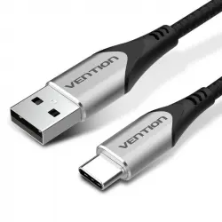 Vention Cable USB-C a USB 2.0 Macho/Macho 3A 25cm Gris