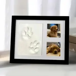 ZooVenture Marco con huellas de patas para perros y gatos - 1 pieza